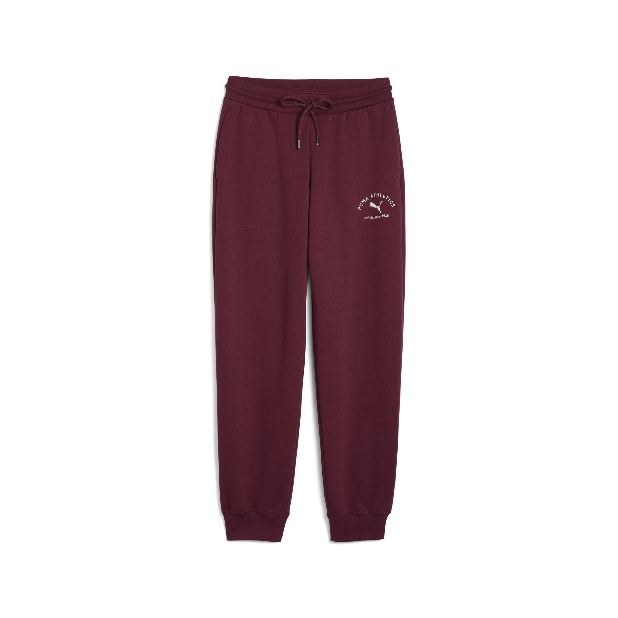 Puma Class Comfort Jogginghose Damen | Mit Plain | Ruby Shimmer | Größe: L