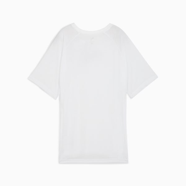Evostripe Relaxed Graphic Tee Women, PUMA White, large-ZAF