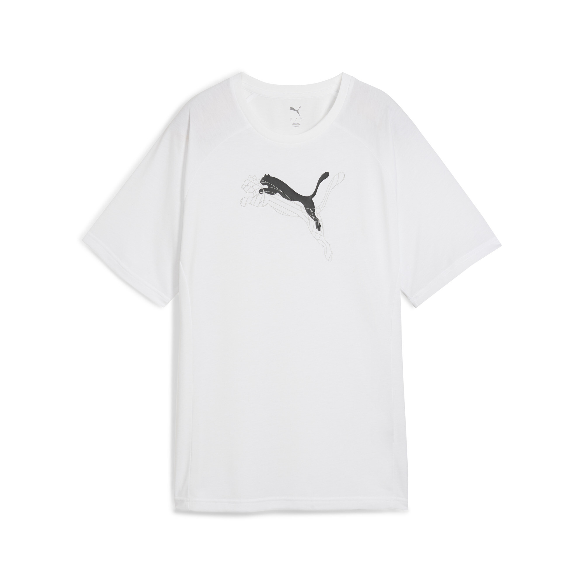 PUMA Evostripe Relaxed Graphic T-shirt voor Dames, Wit, Maat L thumbnail 3