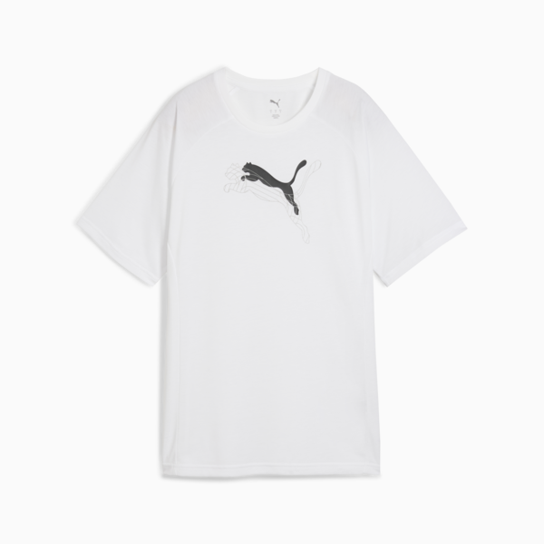 Evostripe Relaxed Graphic Tee Women, PUMA White, large-ZAF