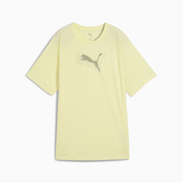 Evostripe Relaxed Graphic Tee Women, Gold Moon, large-ZAF