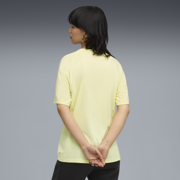 Evostripe Relaxed Graphic Tee Women, Gold Moon, large-ZAF