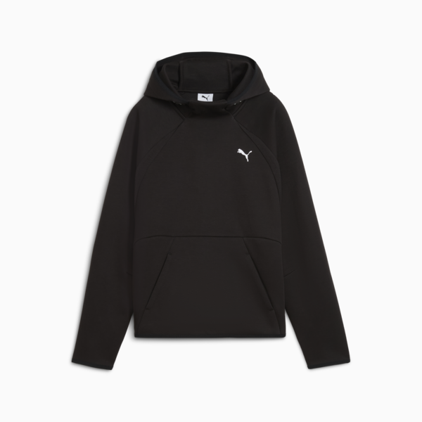 Buzo Hoodie PUMA EVOSTRIPE Comfort, PUMA Black, large-ARG