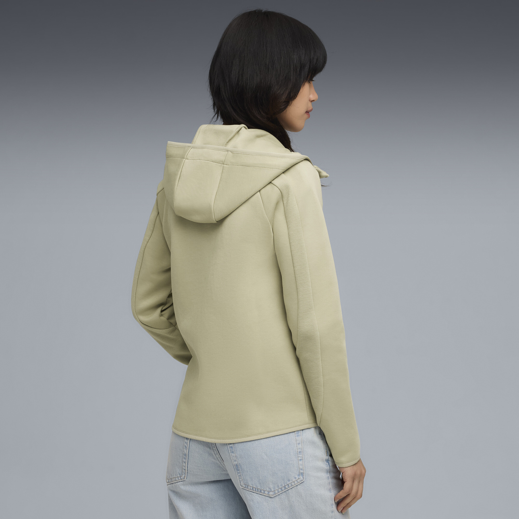 PUMA Evostripe hoodie met rits voor Dames, Maat M thumbnail 5