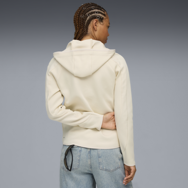 Campera con capucha Evostripe para mujer, Alpine Snow, large-ARG