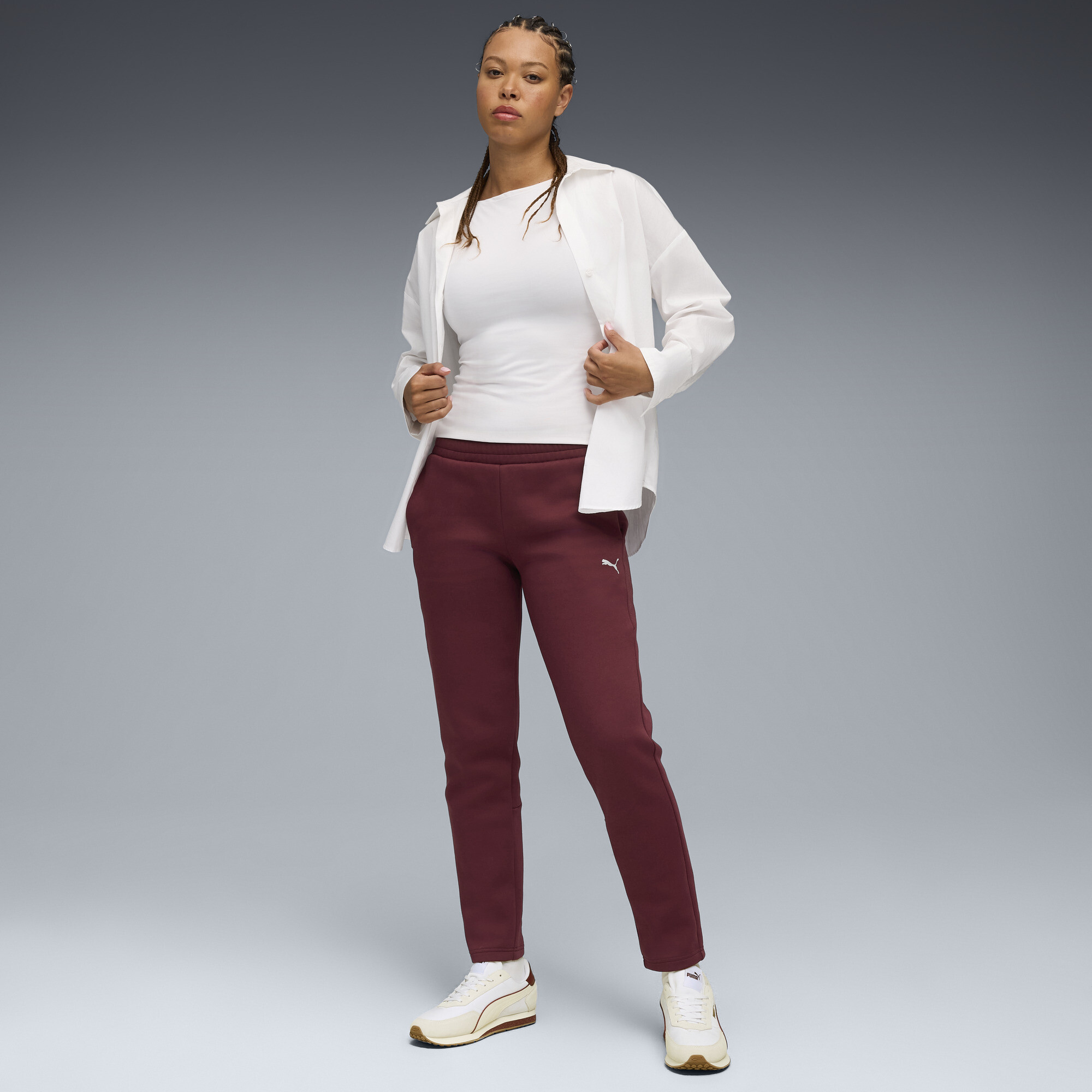 PUMA Evostripe sweatpant voor Dames, Maat XS thumbnail 4