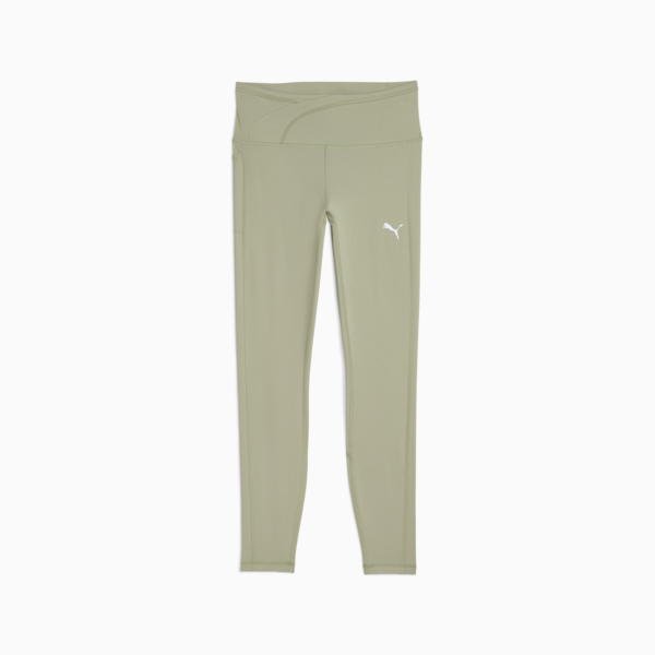 Evostripe High-Waist Tights Women, Lux Army, large-ZAF