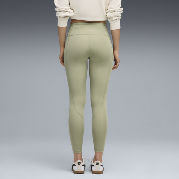 Evostripe High-Waist Tights Women, Lux Army, large-ZAF