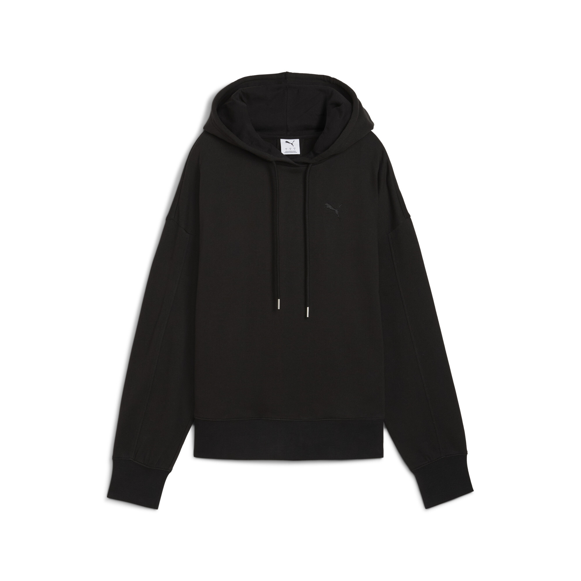 PUMA HER oversized hoodie voor Dames, Zwart, Maat M thumbnail 3