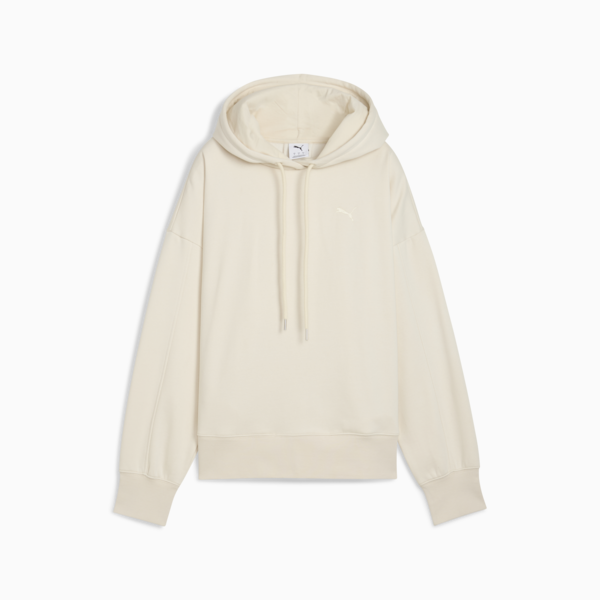 HER Oversized Hoodie Women, Alpine Snow, large-ZAF