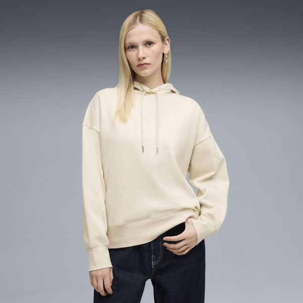 HER Oversized Hoodie Women, Alpine Snow, large-ZAF