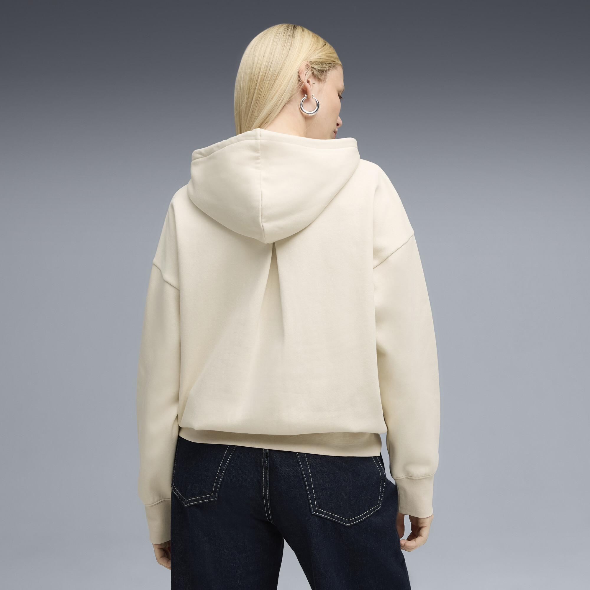 PUMA HER oversized hoodie voor Dames, Maat XS thumbnail 5