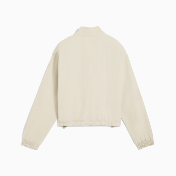 HER Relaxed Half-Zip Crew Women, Alpine Snow, large-ZAF
