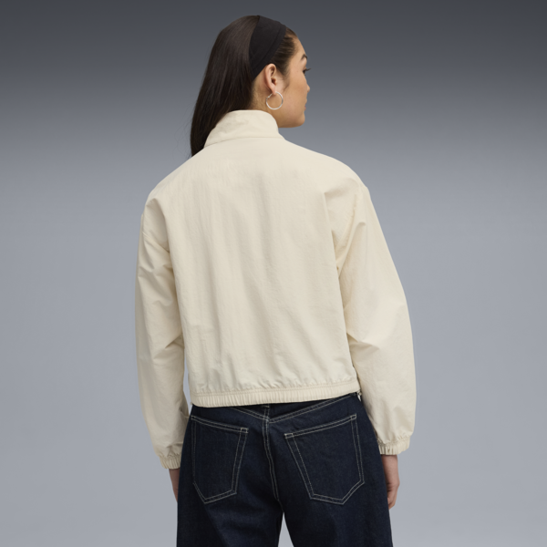 HER Relaxed Half-Zip Crew Women, Alpine Snow, large-ZAF