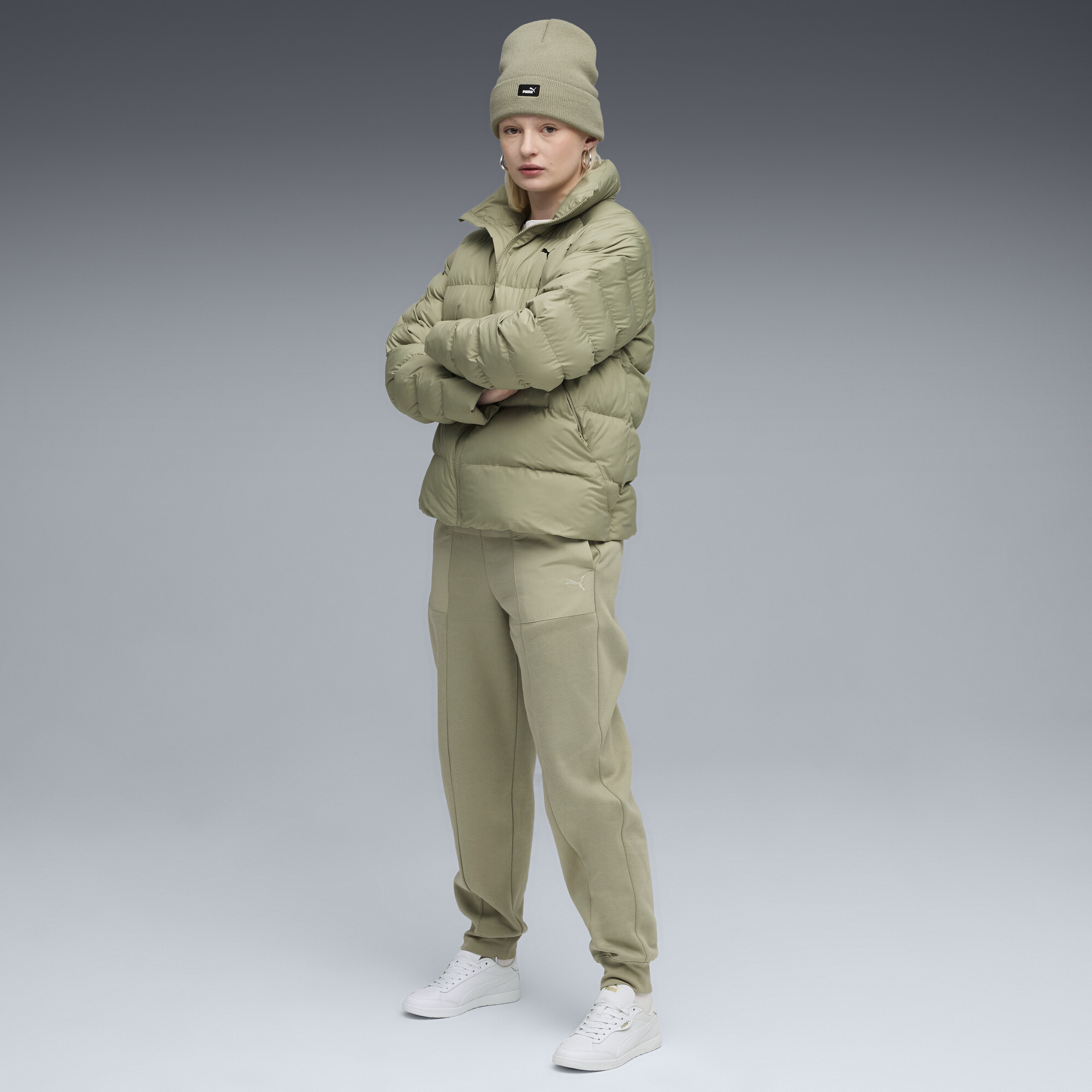 PUMA HER joggingbroek met hoge taille voor Dames, Maat XS thumbnail 4