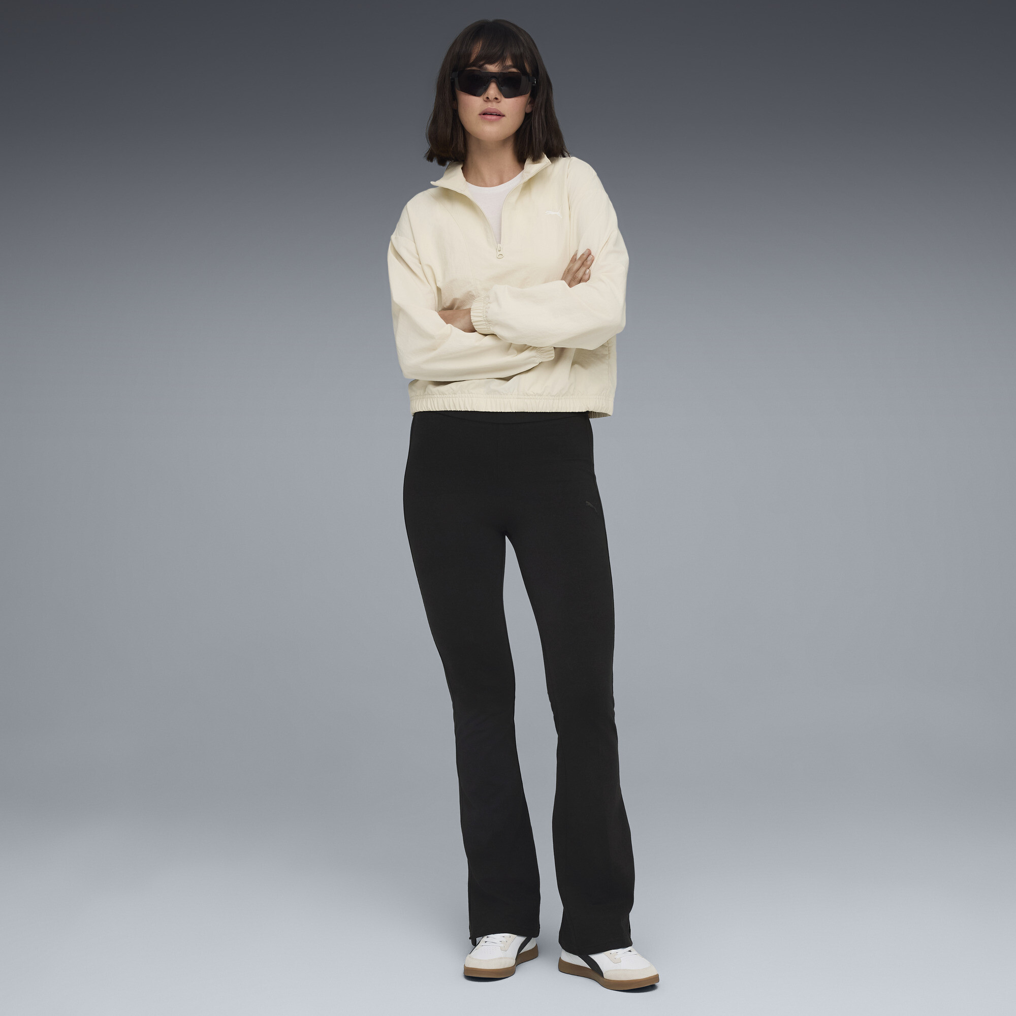 PUMA HER flaRood legging met hoge taille voor Dames, Zwart, Maat S thumbnail 4