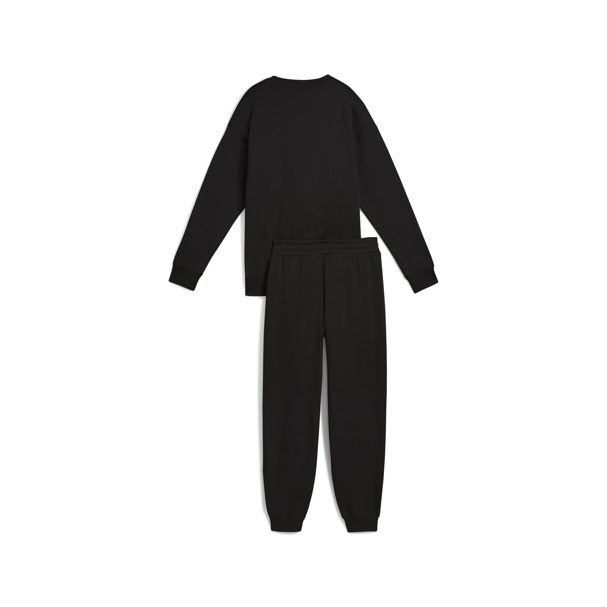 PUMA Relaxed trainingspak voor Dames, Zwart, Maat XL thumbnail 2