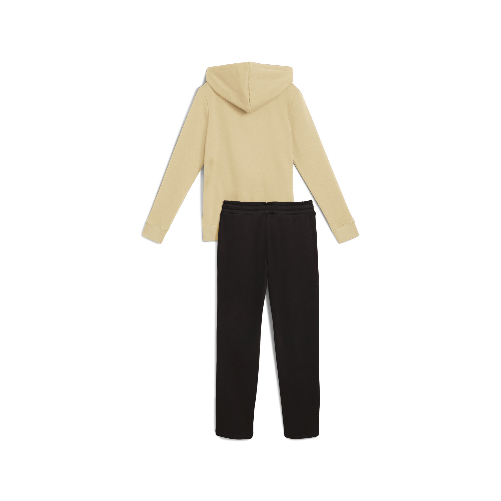 PUMA Metallic joggingpak met capuchon voor Dames, Beige, Maat S thumbnail 2