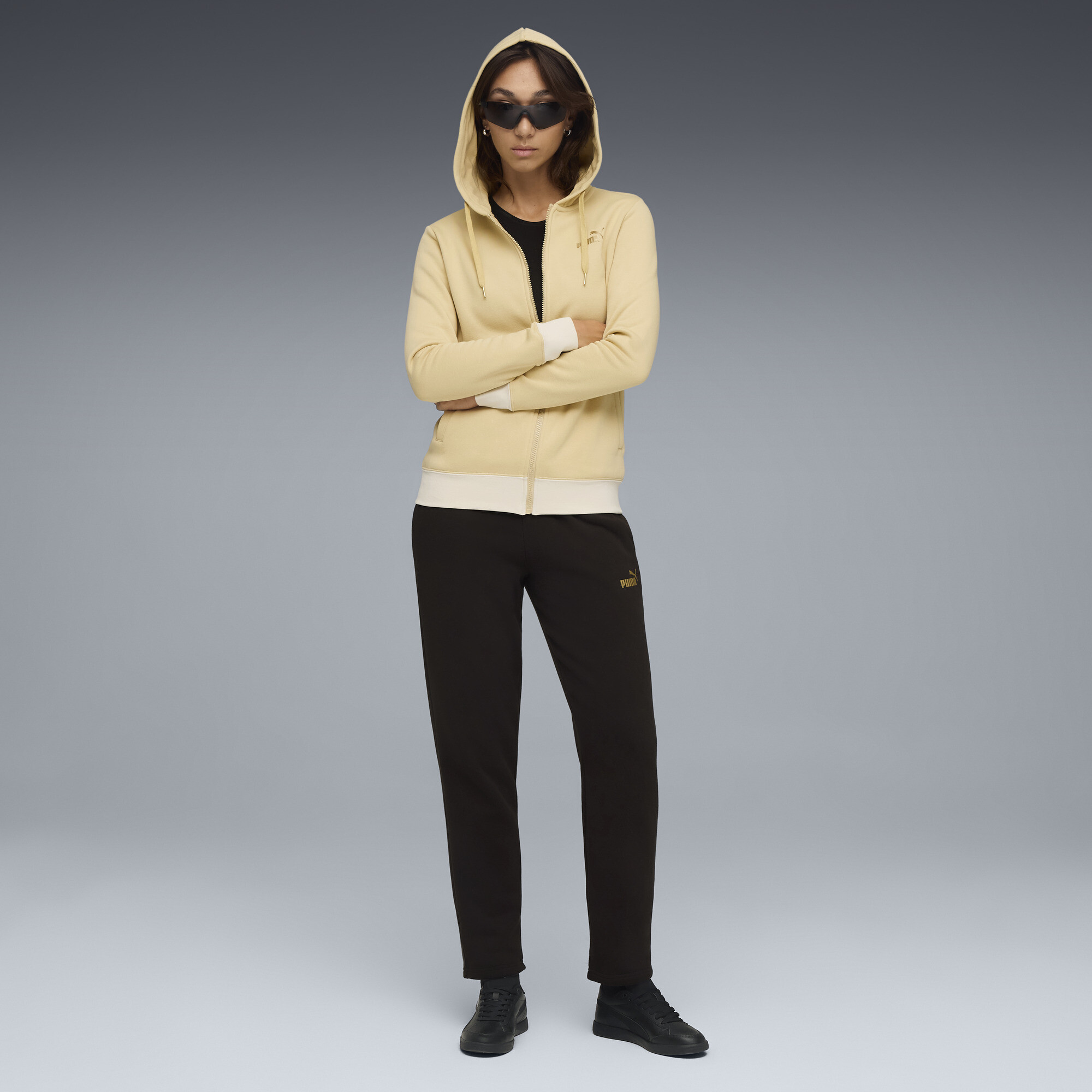 Ensembles de survêtement Puma Metallic Hooded Swea EU - vue 3