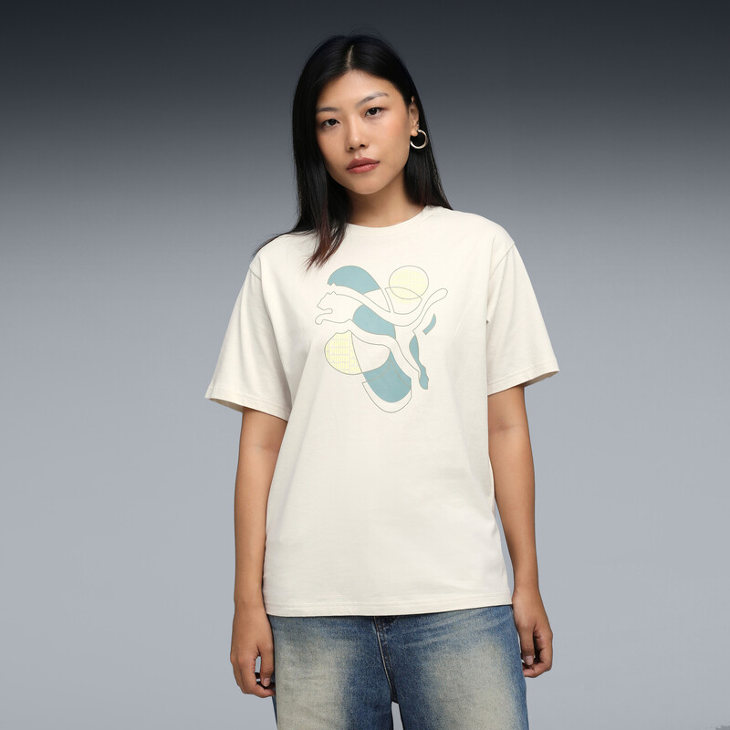 Women's PUMA House Of Graphics Relaxed Fit Cotton Tee