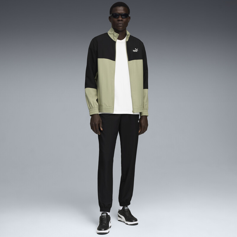 Men's PUMA Colorblock Woven Tracksuit