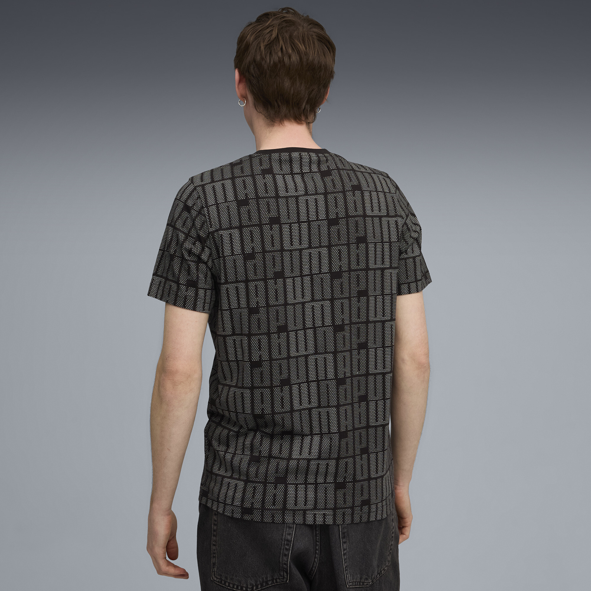 PUMA Essentials+ Logo Lab T-shirt voor Heren, Zwart, Maat S thumbnail 5