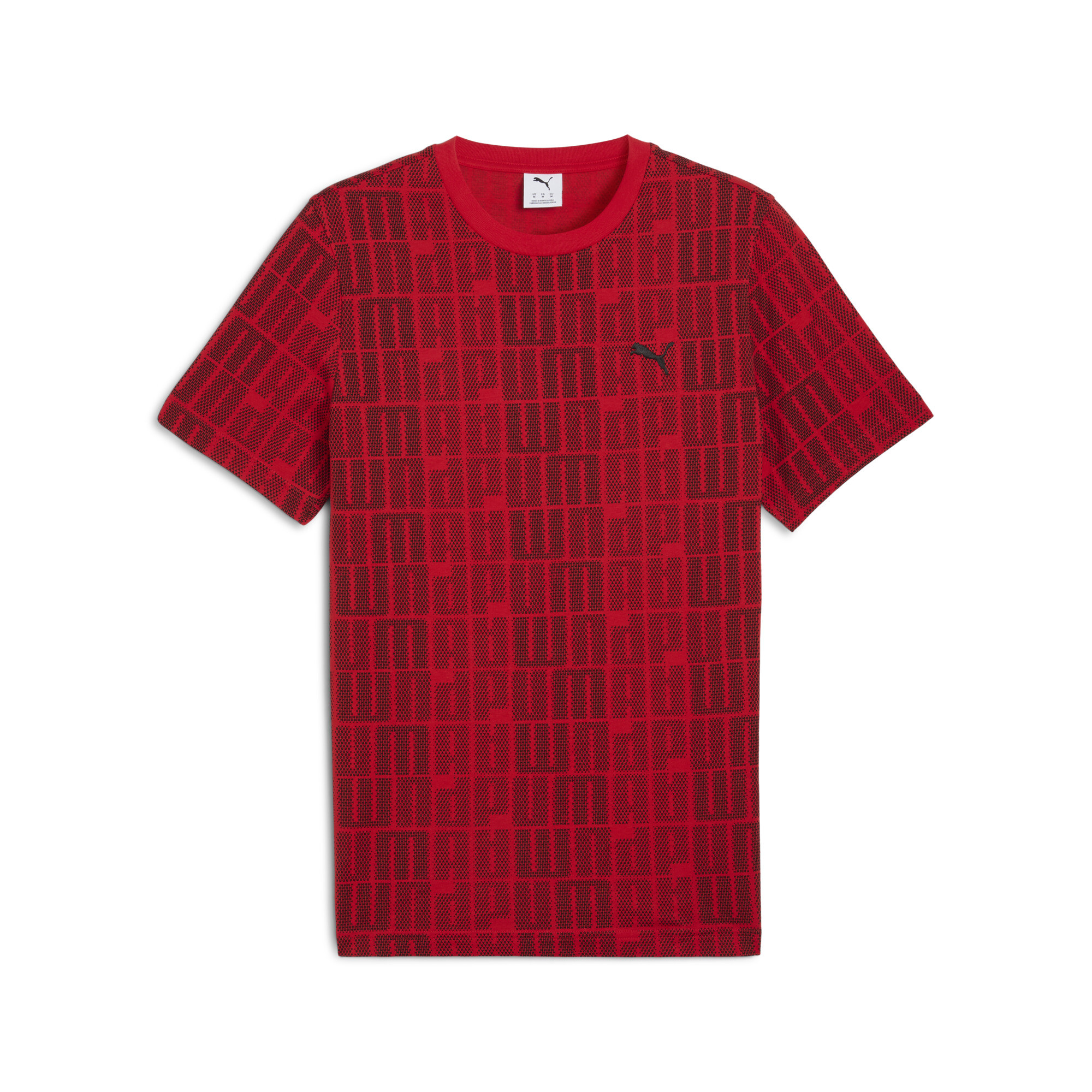 PUMA Essentials+ Logo Lab T-shirt voor Heren, Rood, Maat XL thumbnail 3