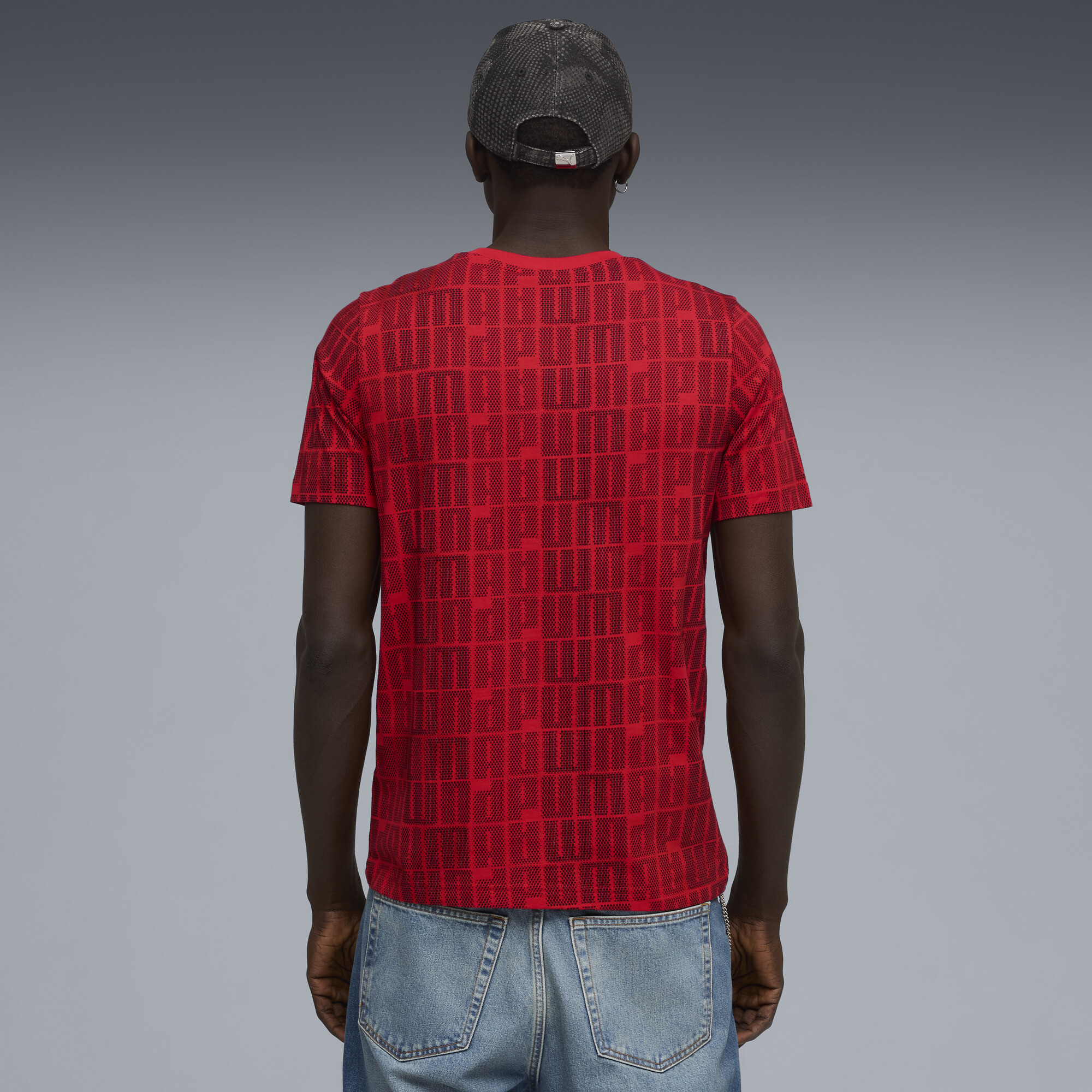 PUMA Essentials+ Logo Lab T-shirt voor Heren, Rood, Maat XL thumbnail 5