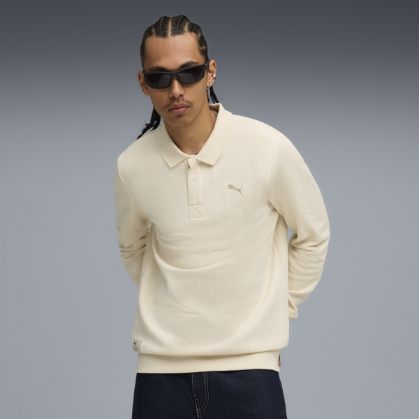PUMA Class Polo Men, Alpine Snow, large-ZAF