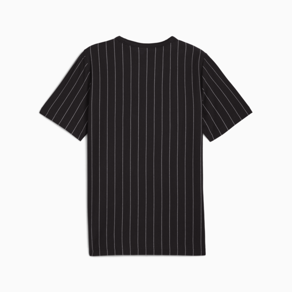 PUMA Class Striped Tee Men, PUMA Black, large-ZAF
