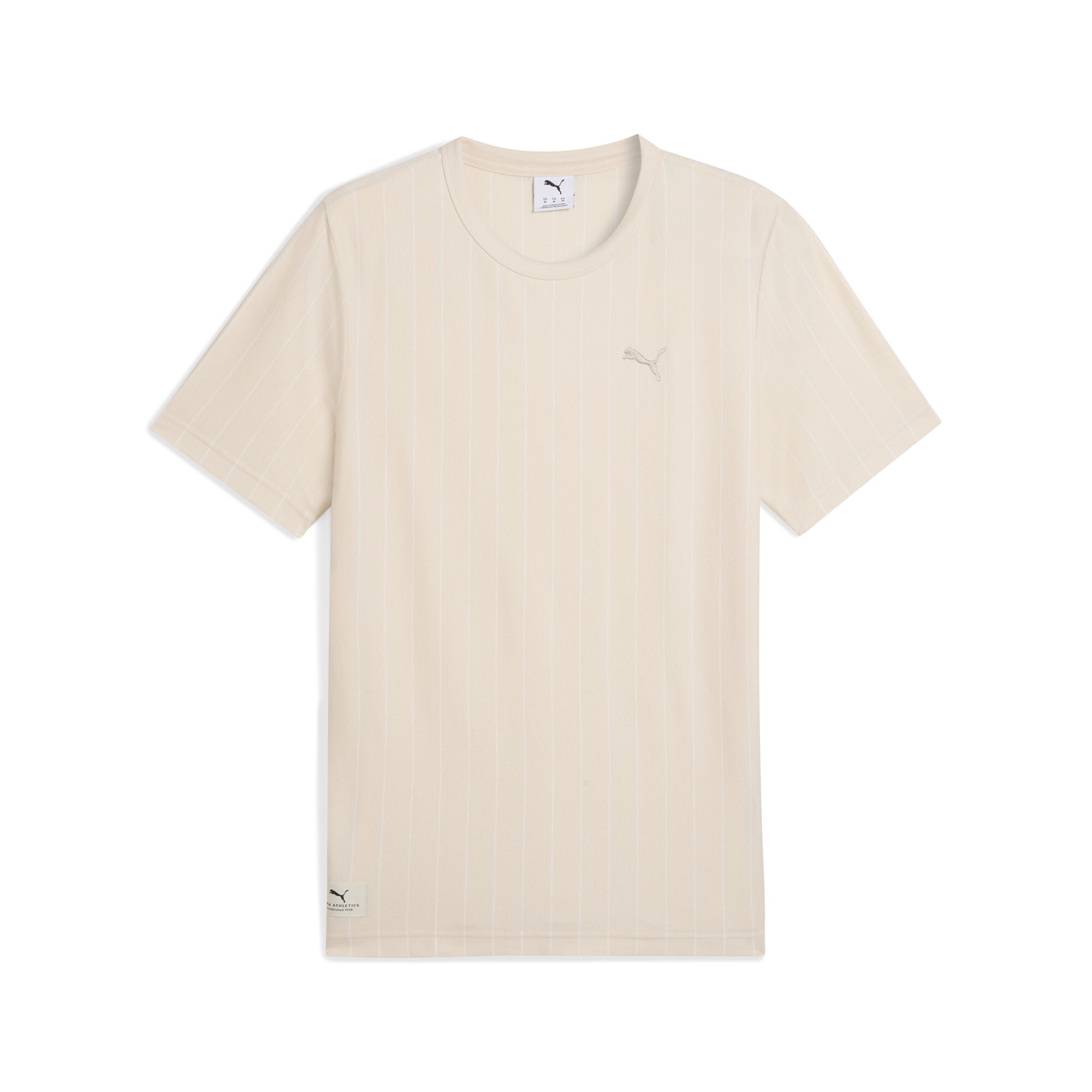トップス CLASS AIRY DRY STRIPE JERSEY Camiseta PUMA Class Striped Masculina | white | PUMA