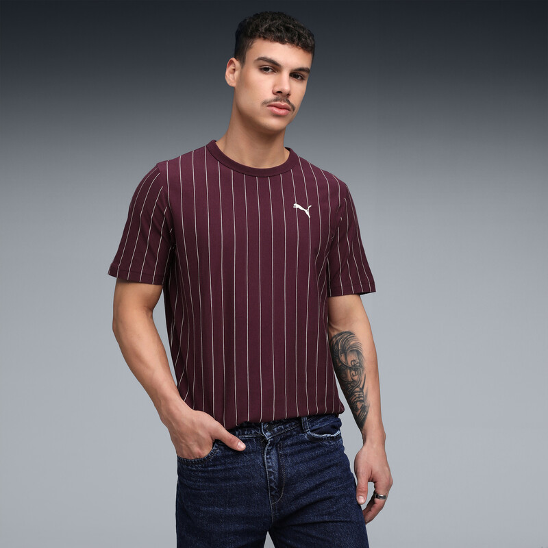 Men's PUMA CLASS Men’s Striped Cotton Tee