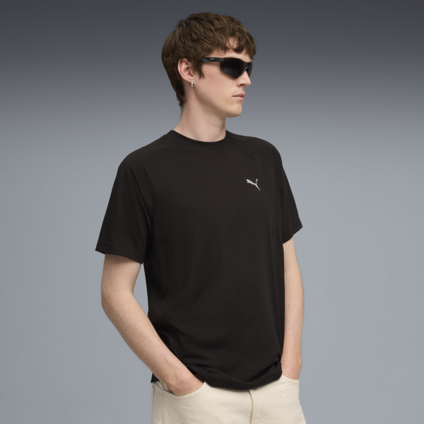 Evostripe Tee Men, PUMA Black, large-ZAF