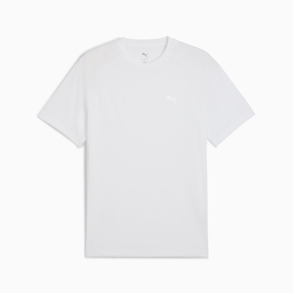 Evostripe Tee Men, PUMA White, large-ZAF