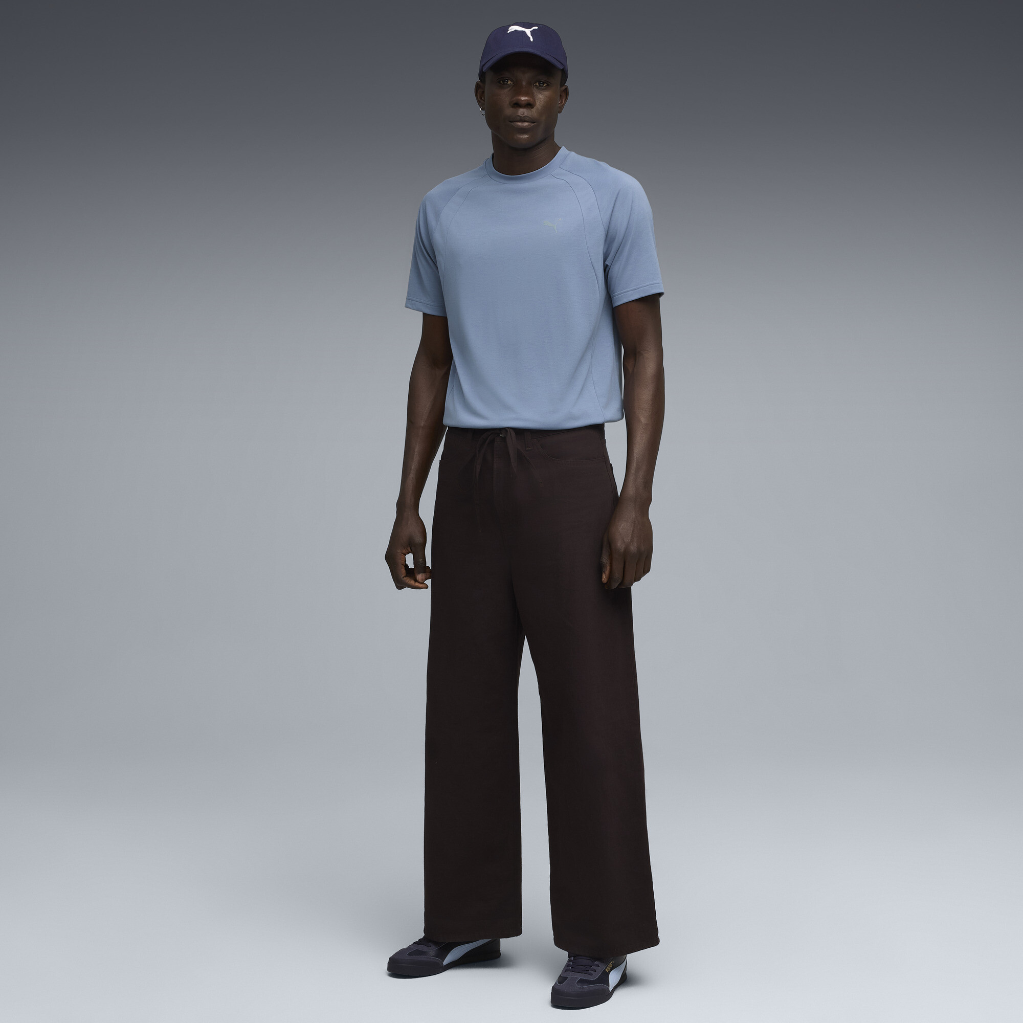 PUMA Evostripe T-shirt voor Heren, Blauw, Maat L thumbnail 4