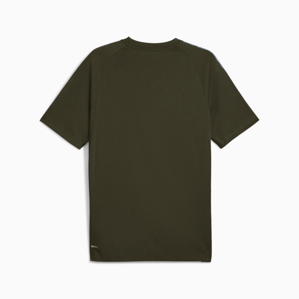 Remera Evostripe para hombre, Dark Olive, large-ARG
