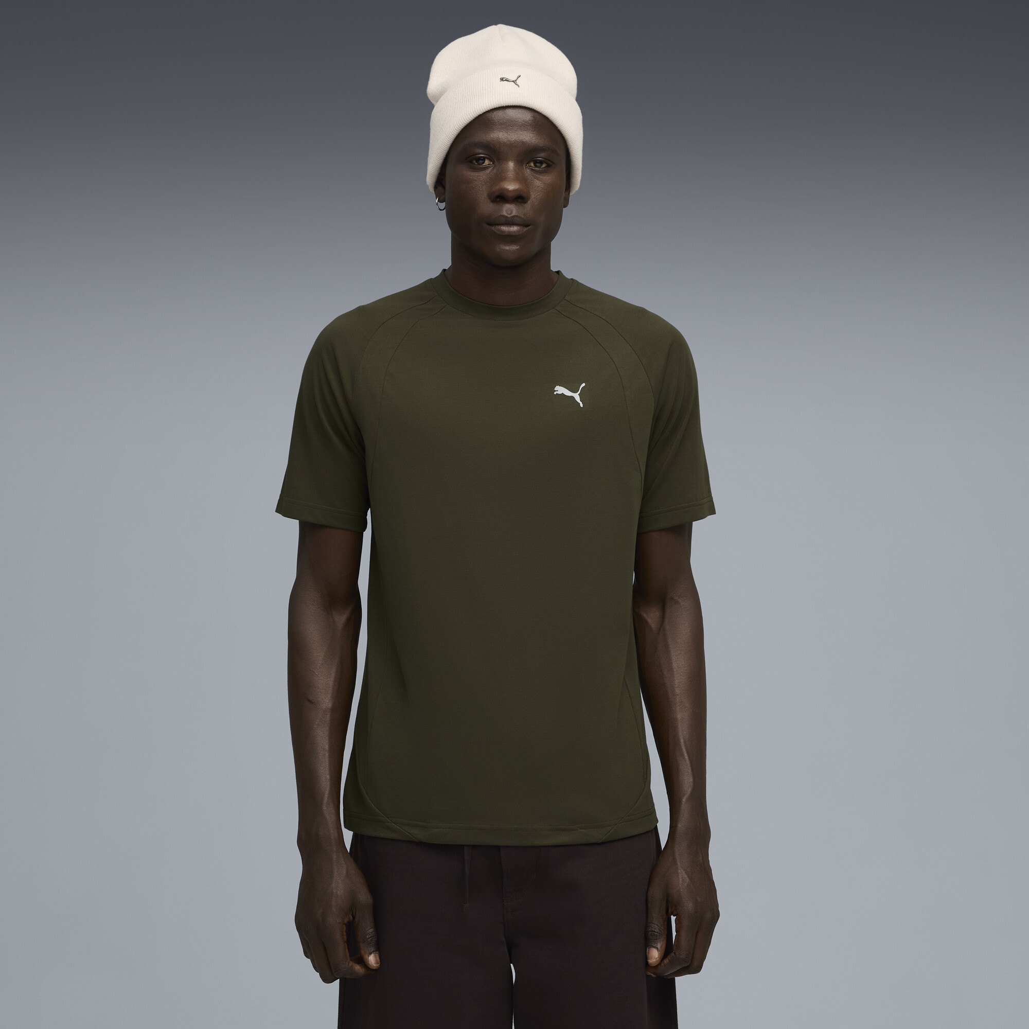 EVOSTRIPE Erkek Tişört | Yeşil | Puma | Sku: 688229_70 – PUMA