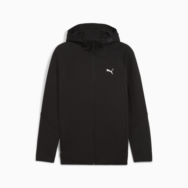 Campera con capucha Evostripe para hombre, PUMA Black, large-ARG