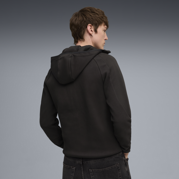 Campera con capucha Evostripe para hombre, PUMA Black, large-ARG