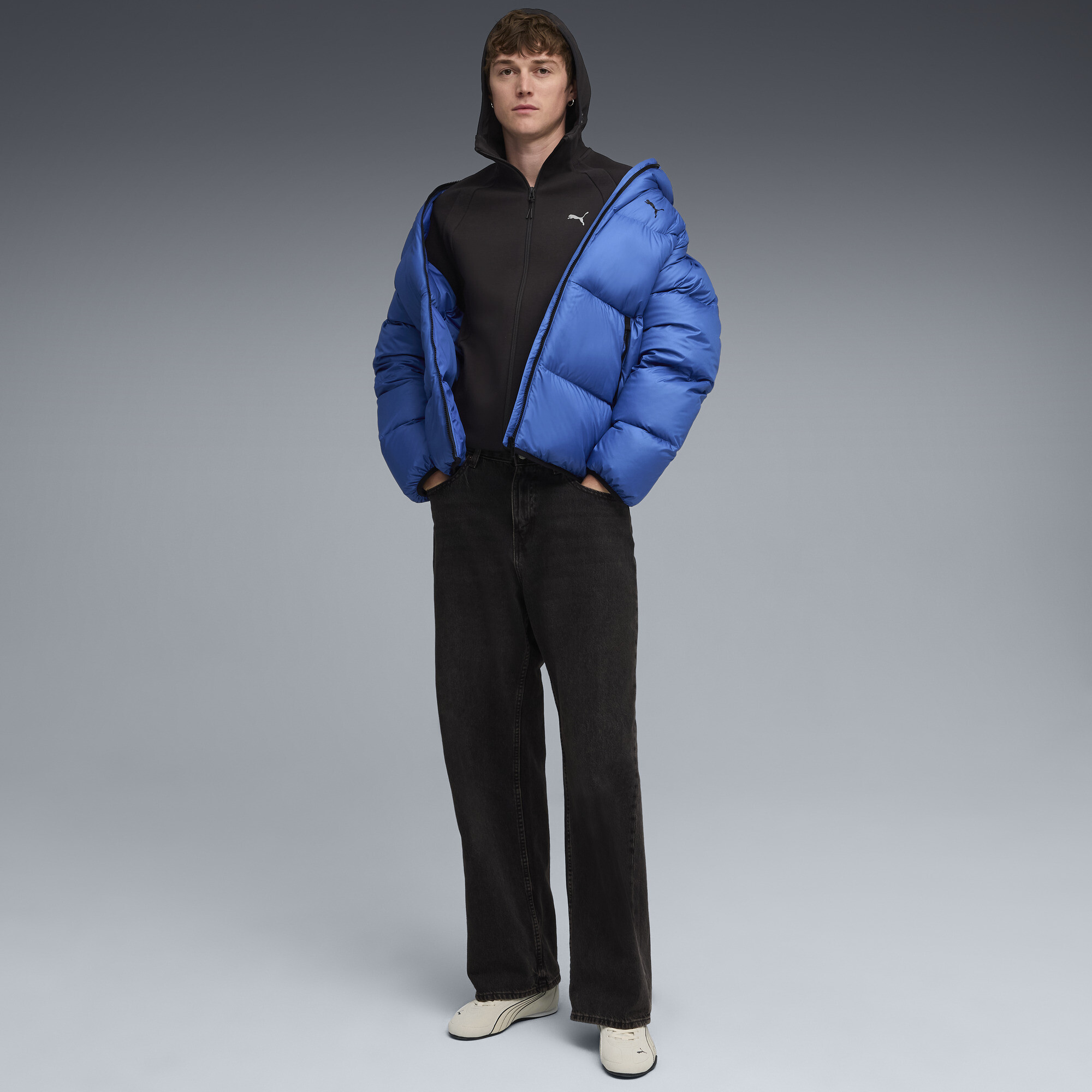 PUMA Evostripe hoodie voor Heren, Zwart, Maat XL thumbnail 4