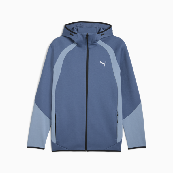 Evostripe Hoodie Men, Dark Indigo, large-ZAF