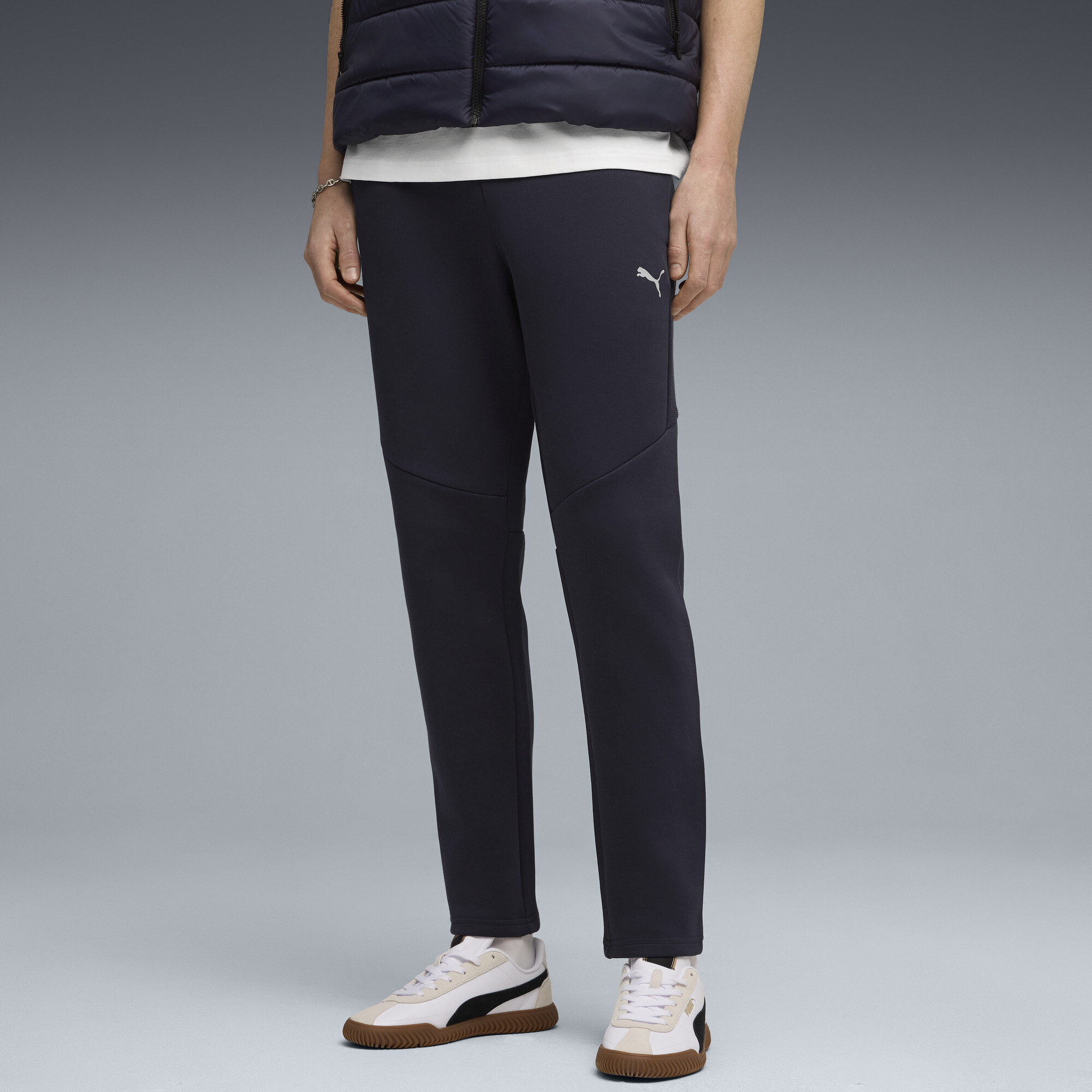 PUMA Evostripe Men's Pants in Blue, Size L