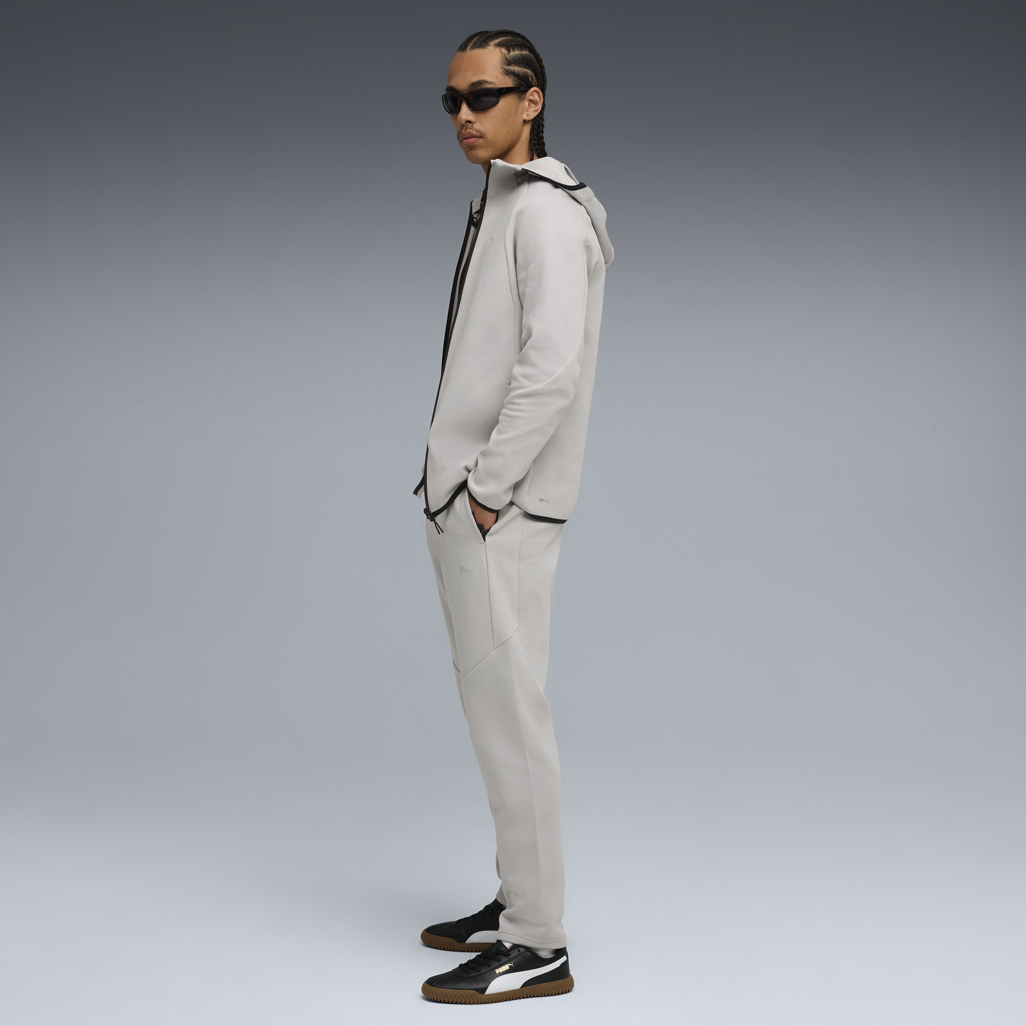 PUMA Evostripe broek voor Heren, Grijs, Maat S thumbnail 4