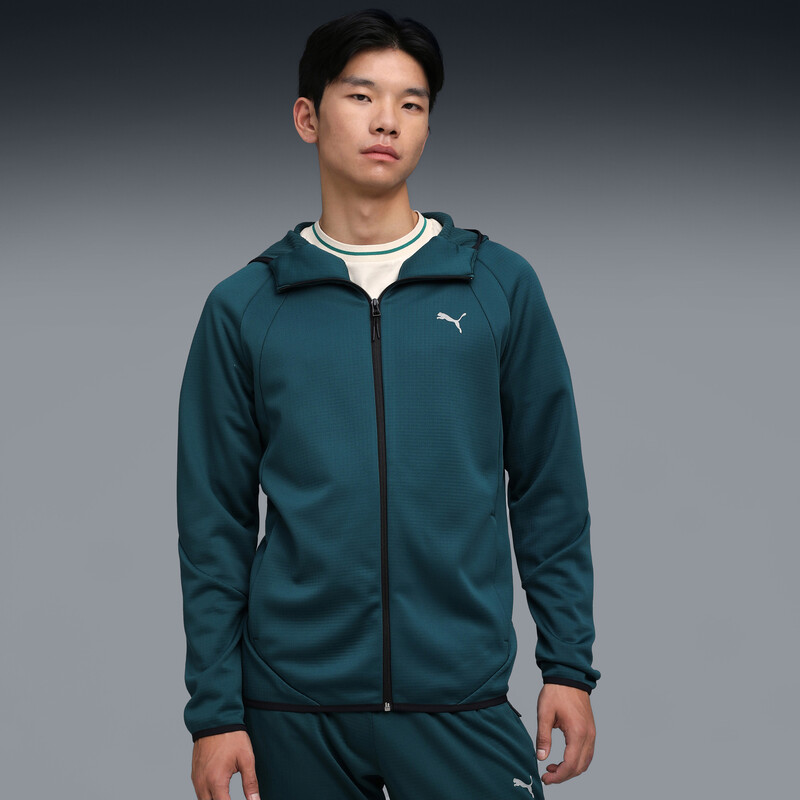 

Men's PUMA EVOSTRIPE Warm Full-Zip Hoodie