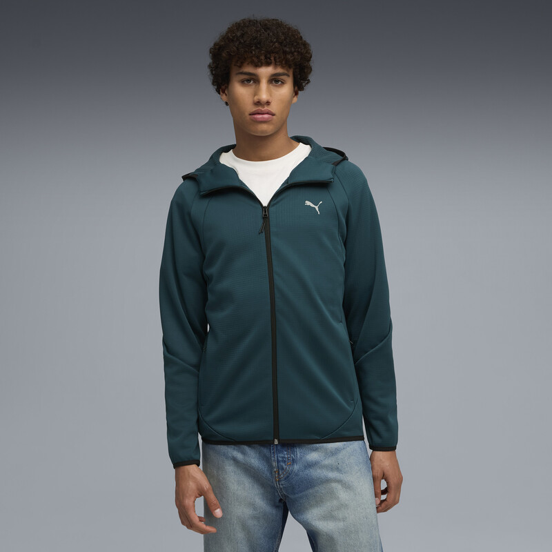 

Men's PUMA EVOSTRIPE Warm Full-Zip Hoodie