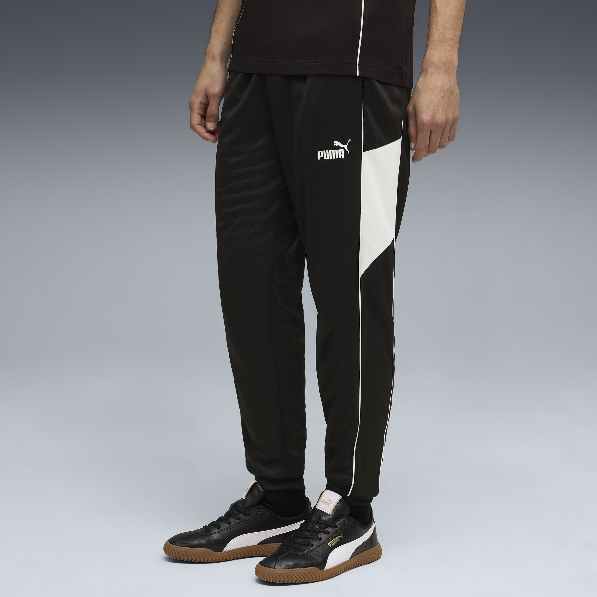 PUMA Sport Heritage Men's Pants in Black, Size S