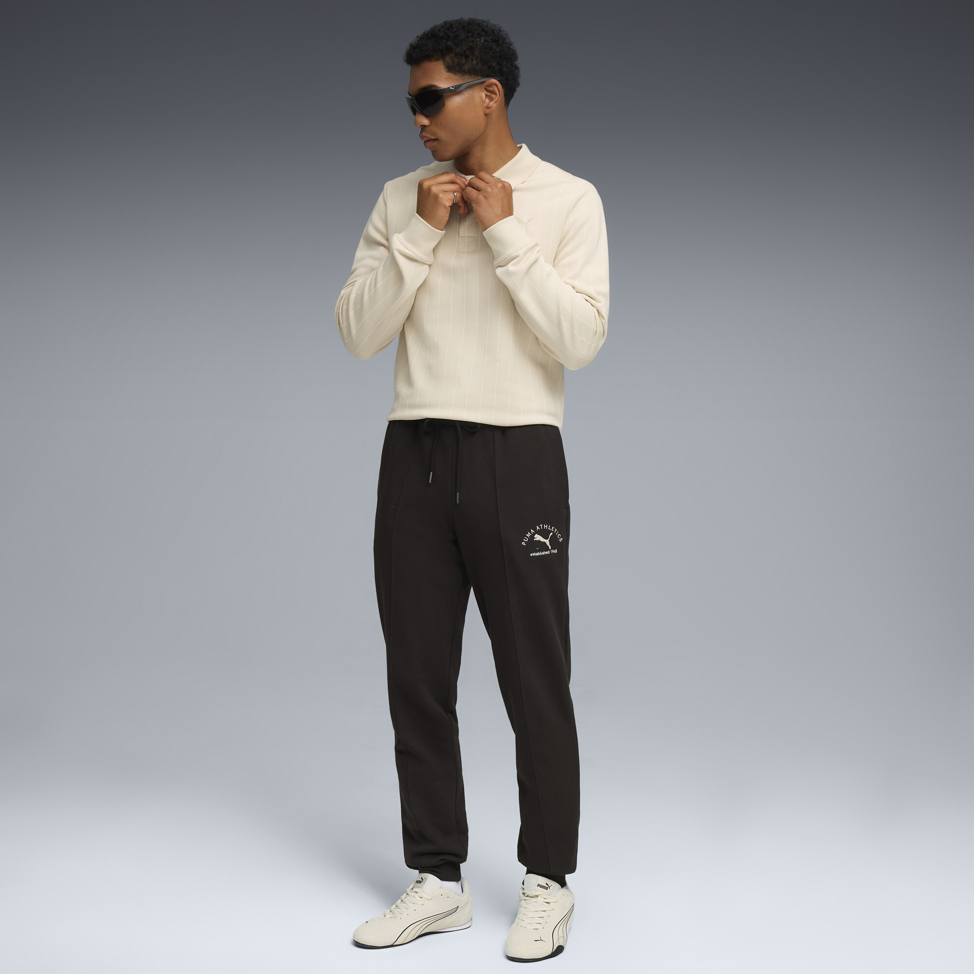 PUMA Class joggingbroek voor Heren, Zwart, Maat S thumbnail 4