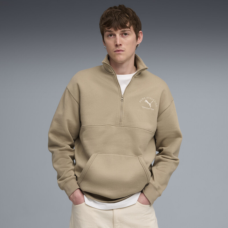 

Men's PUMA Class Half Zip Sweater