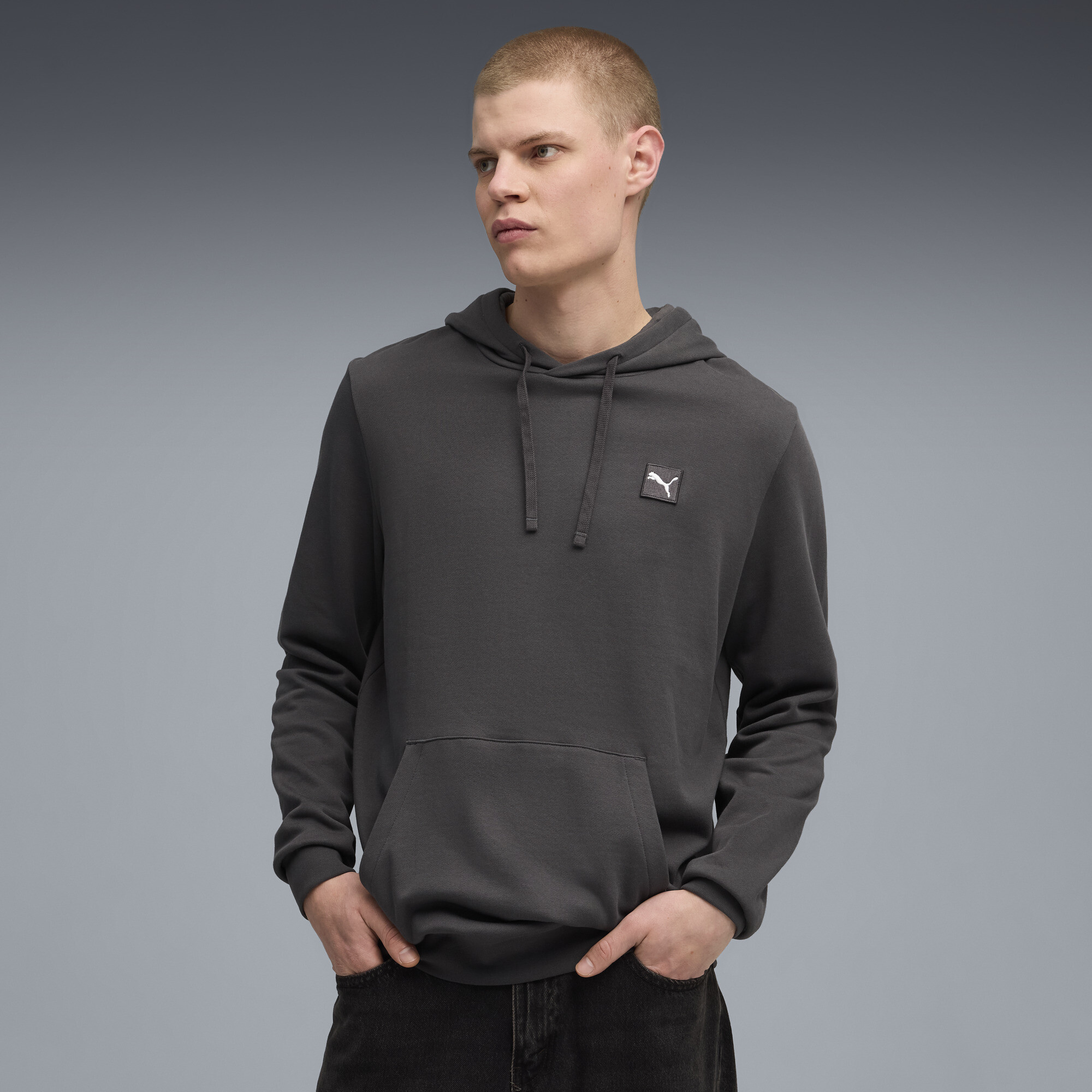 PUMA Essentials Elevated hoodie voor Heren, Grijs, Maat XS