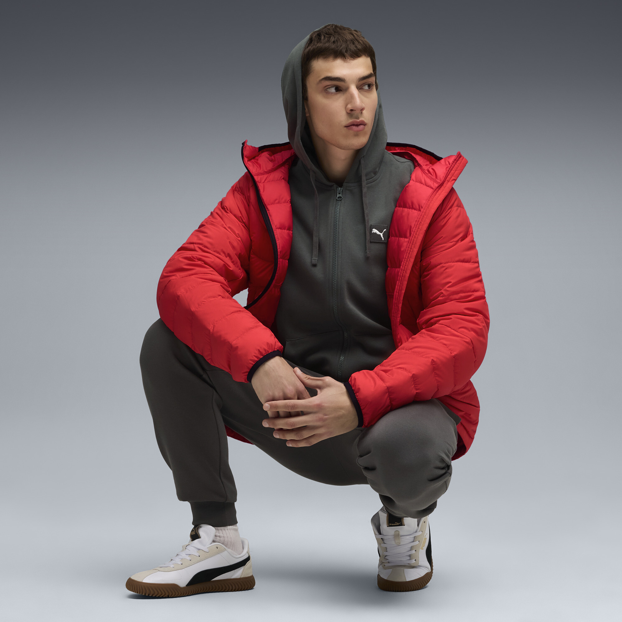 PUMA Essentials Elevated hoodie voor Heren, Grijs, Maat S thumbnail 4